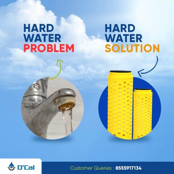 for hard water problem-use dcal hard water softener