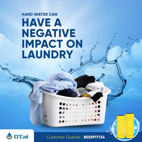 Save your clothes with Dcal Hard water Softener